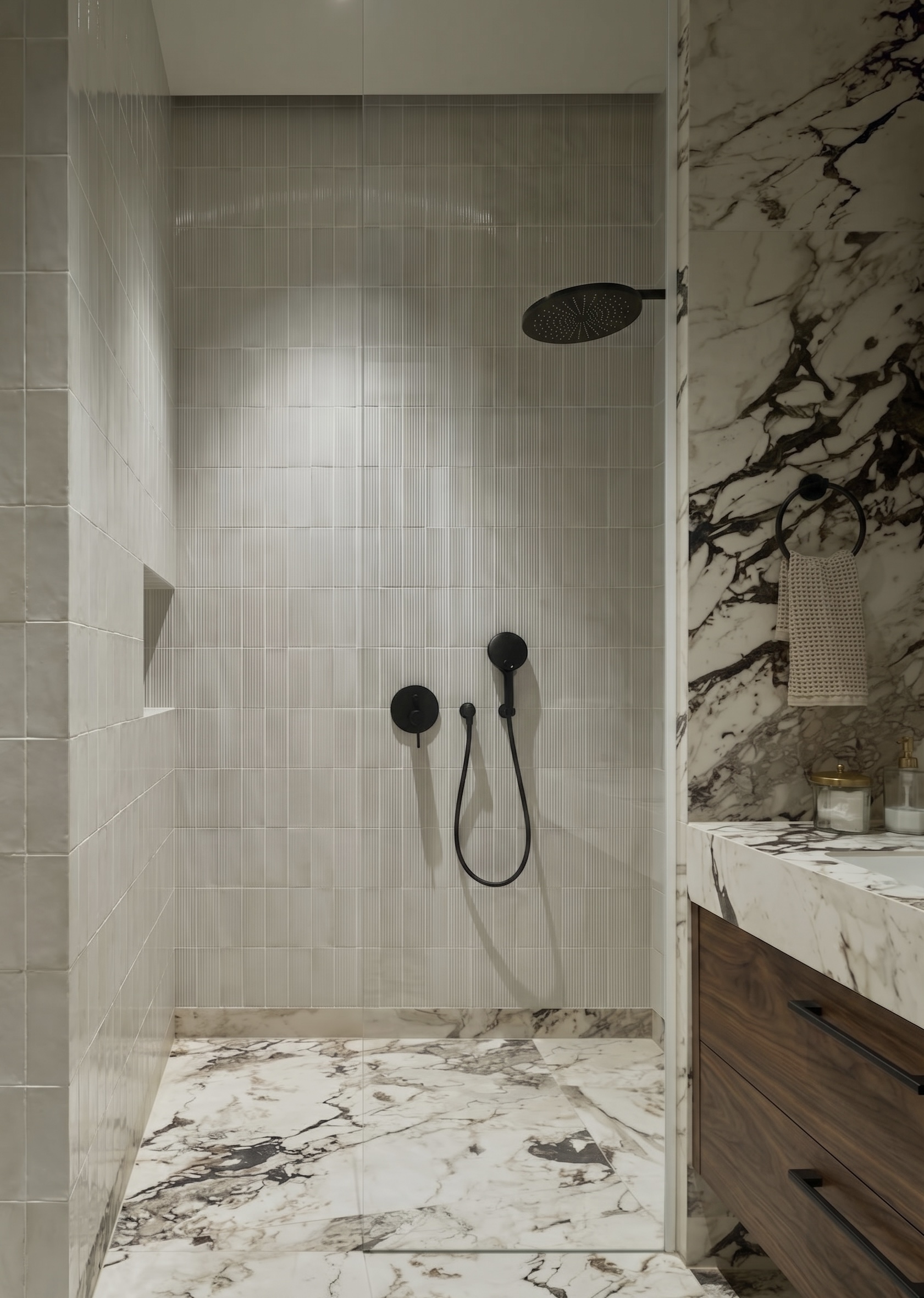 Modern luxury master bathroom